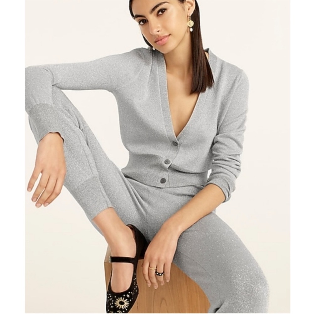 J. Crew Women's Gray Cardigan Sweater